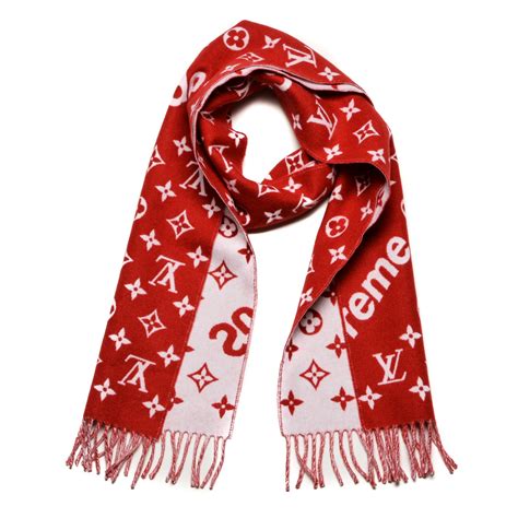 louis vuitton supreme scarf cheap|louis vuitton pashmina.